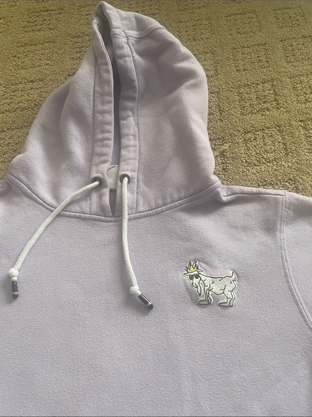 GOAT Lax Hoodie with Embroidered Goat Logo - Picture 1 of 6